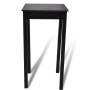 Mesa de bar con 2 sillas de barra negras de vidaXL, muebles para cocinas y comedores - Ref: Foro24-160726, Precio: 290,52 €, ...