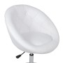 Taburetes de cocina 2 unidades cuero sintético blanco de vidaXL, Taburetes de cocina - Ref: Foro24-240452, Precio: 195,04 €, ...