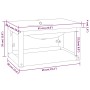 Estructura de baño con lavabo incorporado hierro negro de vidaXL, Tocadores de baño - Ref: Foro24-3101383, Precio: 170,54 €, ...