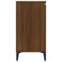 Brown oak plywood sideboard 104x35x70 cm by vidaXL, Sideboards - Ref: Foro24-815167, Price: 113,74 €, Discount: %