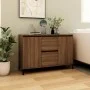 Brown oak plywood sideboard 104x35x70 cm by vidaXL, Sideboards - Ref: Foro24-815167, Price: 113,74 €, Discount: %