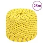 Cuerda de barco polipropileno amarillo 10 mm 25 m de vidaXL, Sogas y cuerdas metálicas - Ref: Foro24-152612, Precio: 16,13 €,...