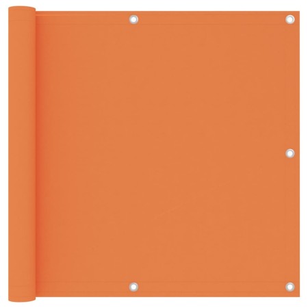 Toldo para balcón tela oxford naranja 90x600 cm en Sombrillas | Comprar online en Foru.es