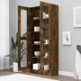 Vitrina madera contrachapada roble ahumado 82,5x30,5x185,5 cm de vidaXL, Librerías y estanterías - Ref: Foro24-815621, Precio...