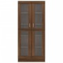 Vitrina madera contrachapada roble marrón 82,5x30,5x185,5 cm de vidaXL, Librerías y estanterías - Ref: Foro24-815623, Precio:...