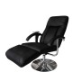 Sillón de masaje de cuero sintético negro de vidaXL, Sillones de masaje eléctricos - Ref: Foro24-240064, Precio: 229,67 €, De...