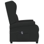 Sillón orejero reclinable eléctrico tela negro en Sillones | Comprar online en Foru.es