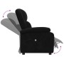 Sillón reclinable eléctrico de terciopelo negro en Sillones | Comprar online en Foru.es