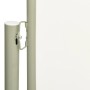 Toldo lateral retráctil para patio crema 200x600 cm de vidaXL, Sombrillas - Ref: Foro24-317971, Precio: 110,69 €, Descuento: %