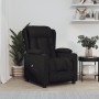 Sillón reclinable eléctrico de tela negro en Sillones | Comprar online en Foru.es