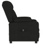 Sillón reclinable eléctrico de tela negro en Sillones | Comprar online en Foru.es
