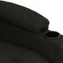 Sillón reclinable eléctrico de tela negro en Sillones | Comprar online en Foru.es