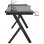 Escritorio gaming con luz LED forma Y negro 90x60x75 cm de vidaXL, Escritorios - Ref: Foro24-325422, Precio: 128,80 €, Descue...