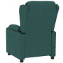Sillón reclinable eléctrico tela verde oscuro en Sillones | Comprar online en Foru.es