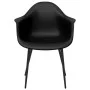 Esszimmerstühle 4 Einheiten aus schwarzem PP von vidaXL, Essstühle - Ref: Foro24-338077, Preis: 208,11 €, Rabatt: %