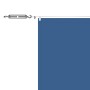 Toldo vertical tela oxford azul 140x600 cm en Sombrillas | Comprar online en Foru.es