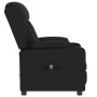 Sillón reclinable eléctrico de cuero sintético negro en Sillones | Comprar online en Foru.es
