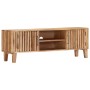 Mueble para TV de madera maciza de acacia 130x30x45 cm de vidaXL, Muebles TV - Ref: Foro24-282739, Precio: 226,00 €, Descuent...