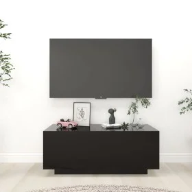 Mueble para TV madera contrachapada negra 100x35x40 cm de vidaXL, Muebles TV - Ref: Foro24-804437, Precio: 65,70 €, Descuento: %