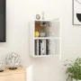 Muebles de salón de pared 2 uds blanco brillo 30,5x30x30 cm de vidaXL, Muebles TV - Ref: Foro24-804500, Precio: 53,03 €, Desc...