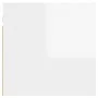 Muebles de salón de pared 2 uds blanco brillo 30,5x30x30 cm de vidaXL, Muebles TV - Ref: Foro24-804500, Precio: 53,03 €, Desc...