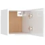 Muebles de salón de pared 2 uds blanco brillo 30,5x30x30 cm de vidaXL, Muebles TV - Ref: Foro24-804500, Precio: 53,03 €, Desc...