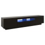 Mueble para TV con luces LED negro 180x35x40 cm de vidaXL, Muebles TV - Ref: Foro24-3081898, Precio: 119,05 €, Descuento: %