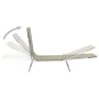 Tumbonas plegables 2 unidades acero y tela gris topo de vidaXL, Tumbonas - Ref: Foro24-44303, Precio: 95,88 €, Descuento: %