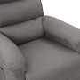 Sillón reclinable eléctrico tela gris claro en Sillones | Comprar online en Foru.es