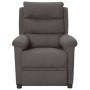 Sillón reclinable eléctrico de tela gris oscuro en Sillones | Comprar online en Foru.es