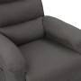 Sillón reclinable eléctrico de tela gris oscuro en Sillones | Comprar online en Foru.es