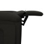 Sillón reclinable eléctrico de tela negro en Sillones | Comprar online en Foru.es