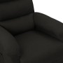 Sillón reclinable eléctrico de tela negro en Sillones | Comprar online en Foru.es