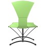 Tumbona de jardín con dosel de acero y tela oxford verde de vidaXL, Camas para exteriores - Ref: Foro24-317602, Precio: 95,70...