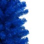Árbol de Navidad preiluminado con luces y bolas azul 210 cm de vidaXL, Arboles de navidad - Ref: Foro24-3077682, Precio: 101,...