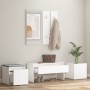 Juego de muebles de recibidor madera contrachapada blanco de vidaXL, Armarios roperos - Ref: Foro24-3082062, Precio: 134,54 €...