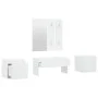 Juego de muebles de recibidor madera contrachapada blanco de vidaXL, Armarios roperos - Ref: Foro24-3082062, Precio: 132,11 €...
