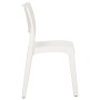 Sillas de jardín 2 unidades polipropileno blanco de vidaXL, Sillas de jardín - Ref: Foro24-317726, Precio: 84,43 €, Descuento: %