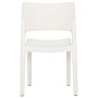 Sillas de jardín 2 unidades polipropileno blanco de vidaXL, Sillas de jardín - Ref: Foro24-317726, Precio: 84,43 €, Descuento: %