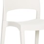 Sillas de jardín 2 unidades polipropileno blanco de vidaXL, Sillas de jardín - Ref: Foro24-317726, Precio: 84,43 €, Descuento: %