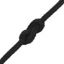 Cuerda de barco polipropileno negro intenso 2 mm 250 m de vidaXL, Sogas y cuerdas metálicas - Ref: Foro24-152479, Precio: 17,...
