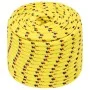 Cuerda de barco polipropileno amarillo 14 mm 25 m de vidaXL, Sogas y cuerdas metálicas - Ref: Foro24-152621, Precio: 23,47 €,...