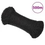 Black polypropylene work rope 8 mm 500 m by vidaXL, Ropes and metal cords - Ref: Foro24-153010, Price: 102,33 €, Discount: %