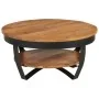 Mesa de centro de madera maciza de acacia 65x65x32 cm de vidaXL, Mesas de centro - Ref: Foro24-289616, Precio: 126,75 €, Desc...