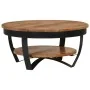 Mesa de centro de madera maciza de acacia 65x65x32 cm de vidaXL, Mesas de centro - Ref: Foro24-289616, Precio: 126,75 €, Desc...