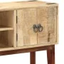 Solid rough mango wood console table 115x30x76 cm by vidaXL, Side tables - Ref: Foro24-282746, Price: 170,80 €, Discount: %