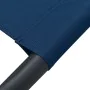Gartenliege mit Baldachin und blauem Kissen von vidaXL, Liegen - Ref: Foro24-313535, Preis: 87,70 €, Rabatt: %