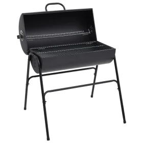Grillfass mit 2 Grillrosten, schwarzem Stahl, 80x95x90 cm. von vidaXL, Grillen - Ref: Foro24-313635, Preis: 127,81 €, Rabatt: %