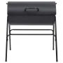Parrilla barril 2 rejillas de cocción negro acero 80x95x90 cm de vidaXL, Barbacoas - Ref: Foro24-313635, Precio: 127,81 €, De...