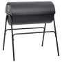 Parrilla barril 2 rejillas de cocción negro acero 80x95x90 cm de vidaXL, Barbacoas - Ref: Foro24-313635, Precio: 127,81 €, De...